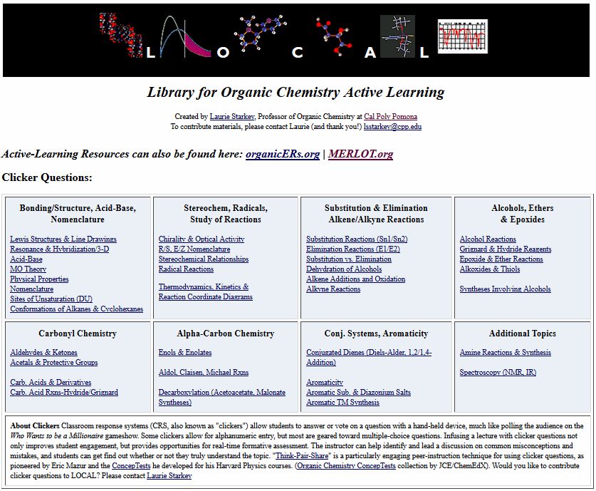 screenshot of LOCAL website