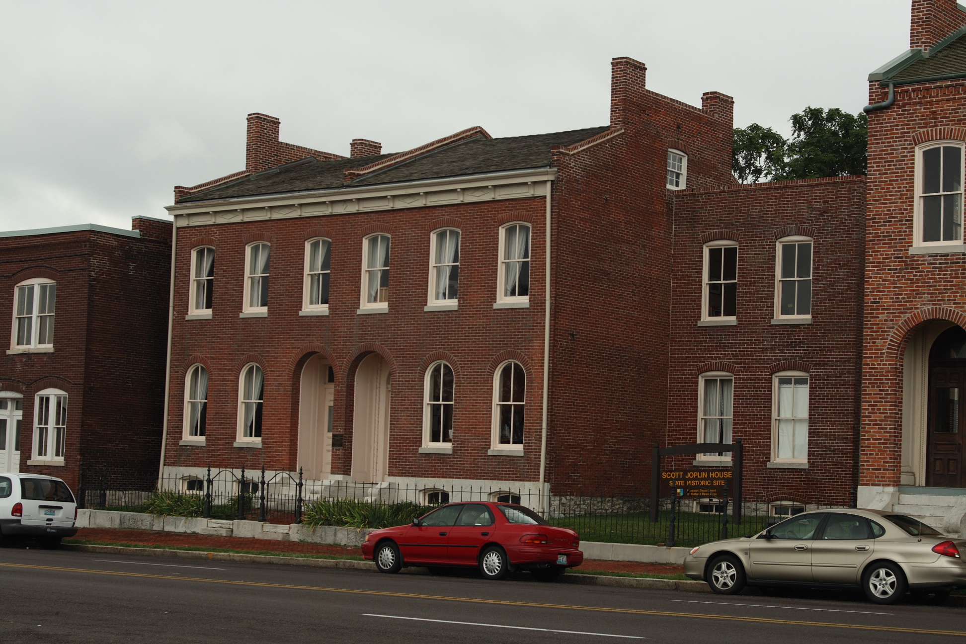 Scott Joplin House, street view (outside).