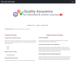 CSU QA ePortfolio