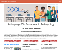 Velásquez - Anthropology