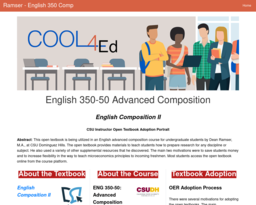 Ramser - English 350 Comp