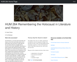 HUM 264 Home Page