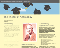 Andragogy in 21st Century Adult Education