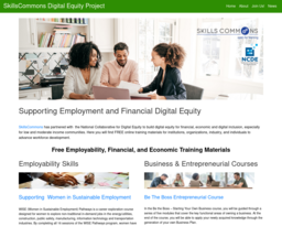 SkillsCommons Digital Equity Project