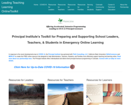 Leading Teaching Learning OnlineToolkit
