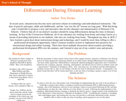 Troy's School of Thought