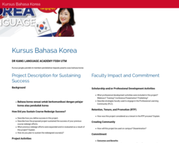 Kursus Bahasa Korea