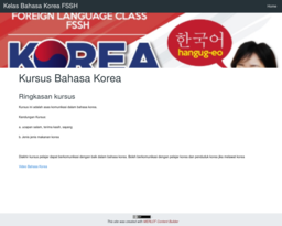 Kelas Bahasa Korea FSSH