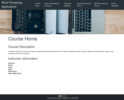 Word Processing Applications