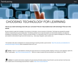 Tech4Learning