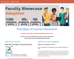 Sarah Dunn - KINE 3200