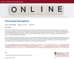 Heidi's Online Teaching Portal