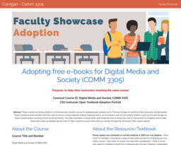 Corrigan - Comm 3305