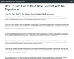 data science course in hyderabad