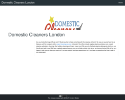 Domestic Cleaners London
