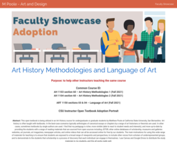 M Poole - Art and Design