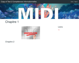 Copy of Test 2 Compétences informationnelles