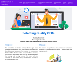 Debbie's Hall of Learning