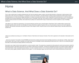 What is Data Science, And What Does a Data Scientist Do?