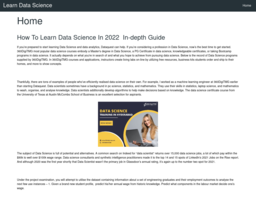 Learn Data Science