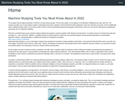 Machine Studying Tools You Must Know About In 2022