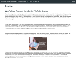 What's Data Science? Introduction To Data Science