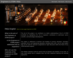 Engineers & STEM: FAQs