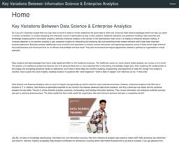 Key Variations Between Information Science & Enterprise Analytics