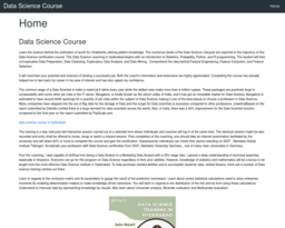 Data Science Course