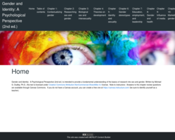 Gender and Identity: A Psychological Perspective (2nd ed.)