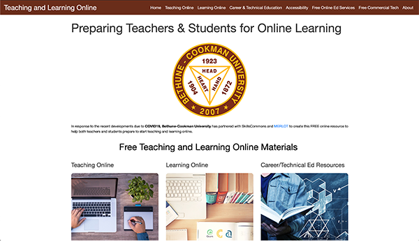Teaching & Learning Online: Bethune-Cookman University