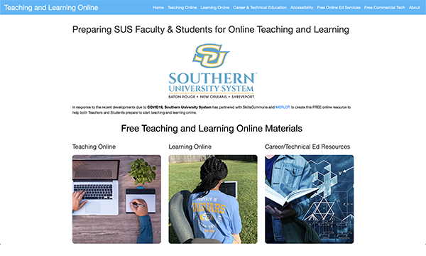 Teaching & Learning Online: Southern University System