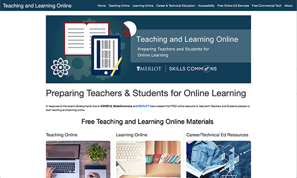 Teaching & Learning Online: MERLOT & SkillsCommons