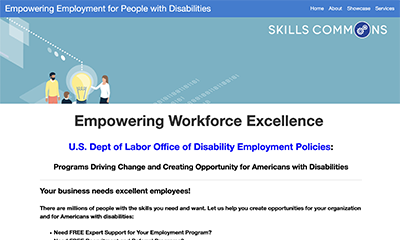 U.S. Dept of Labor Office of Disability Employment Policies