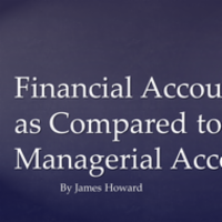 Financial Accounting as compared to Managerial Accounting icon