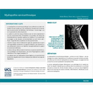 Myélopathie cervicarthrosique icon