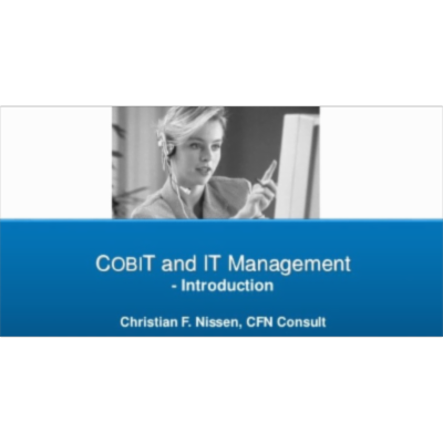 Introduction to COBIT and IT management