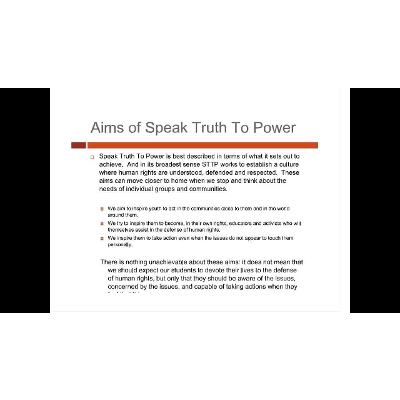 Speak Truth to Power icon