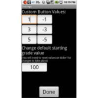 Grade Ticker App for Android icon