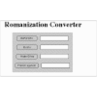 Chinese Romanization Converter