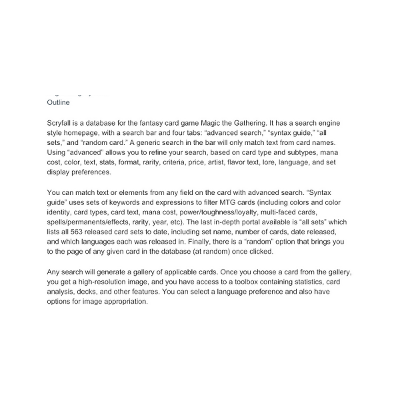 Team Scryfall Lesson Plan icon