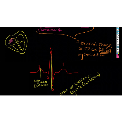 What does the EKG wave series ACTUALLY MEAN?!
