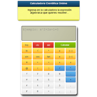 Calculadora Cientifica Online - La mejor calculadora científica en linea icon