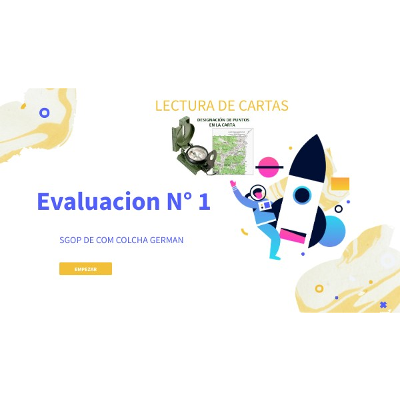 LECTURA DE CARTAS EVALUACIO N° 1 by German P. Colcha S. on Genially icon
