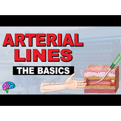 What is an A-line? Arterial Line Basics EXPLAINED! icon