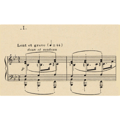 Préludes, premier livre, Claude Debussy - Index icon