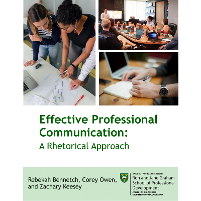 Effective Professional Communication: A Rhetorical Approach