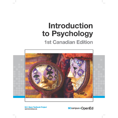 Introduction to Psychology; 1st Canadian Edition