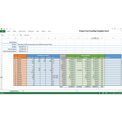 Project Cost Tracking Template Excel | PMITOOLS icon
