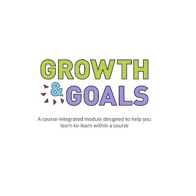 Growth & Goals: a course-integrated module to better equip students with learning skills